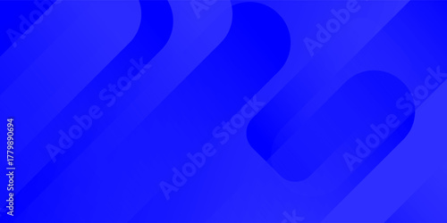 Abstract blue background with glowing geometric lines. Modern blue gradient square shape design. Futuristic technology concept. Suit for brochure, corporate, website, poster, banner, cover modern