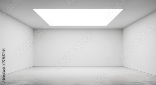 Wallpaper Mural empty white room Torontodigital.ca