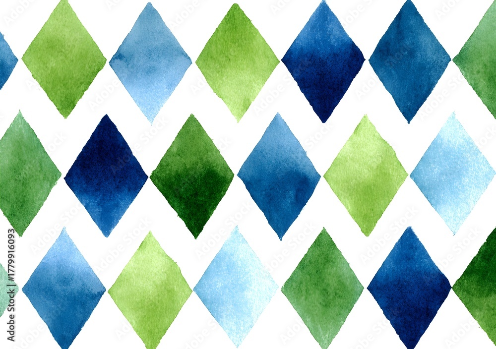 Fototapeta premium blue and green striped background
