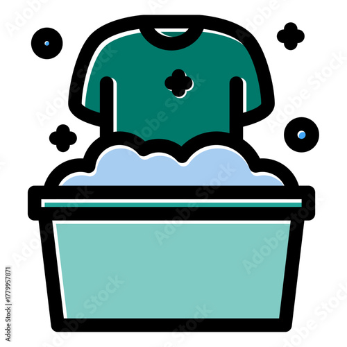 washing clothes icon