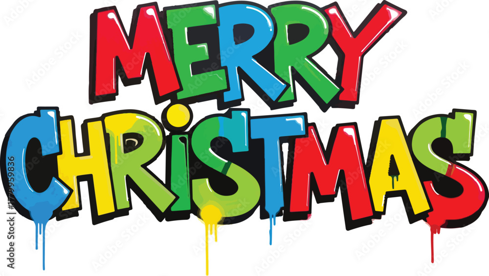 Obraz premium merry christmas santa claus