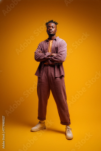 solid color background model