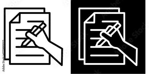 Plan   Icon Set White Mix Style Collection