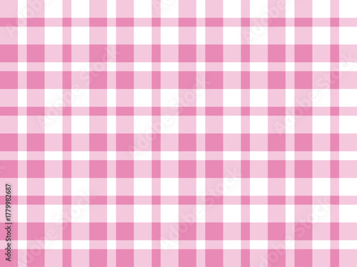 チェック2、3ピンク