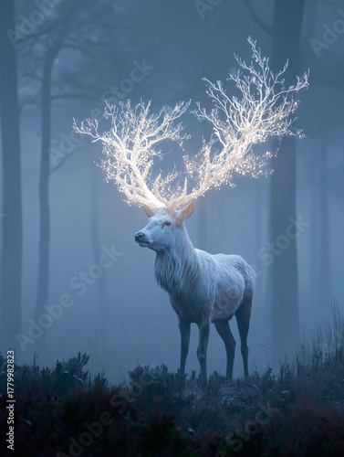 Mystical Winter Spirit Woodland Light