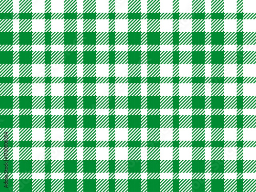 チェック斜2、17緑