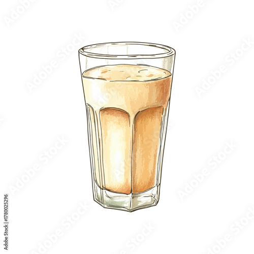 soy milk hand drawn illustration