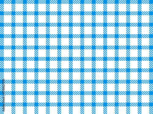 チェック斜4、5水色