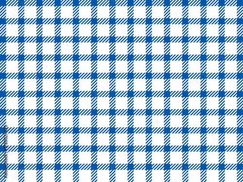 チェック斜4、15青