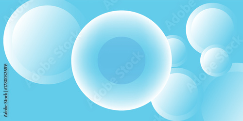 modern nice simple minimalist background blue gradations  circle effect memphis abstarct backround good art light layout graphic design