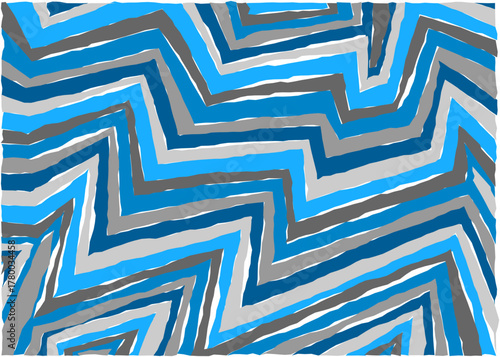 Abstract background with rough gradient illusion line pattern