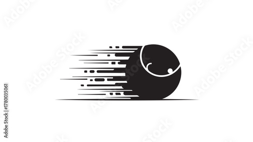 Sport target icon vector illustration of a fiery orange basketball design