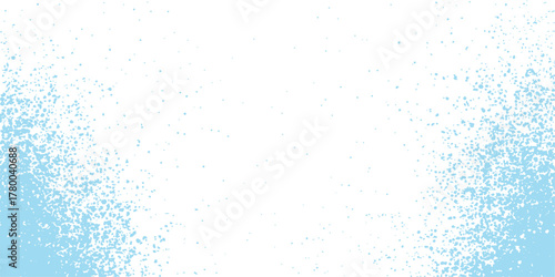 Vintage paper texture with an artistic blue water splash and rain drops on a stone surface backdrop