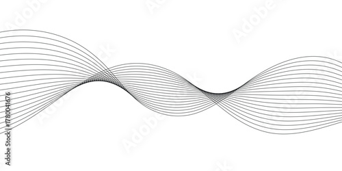 abstract creative blend wave lines background vector design.