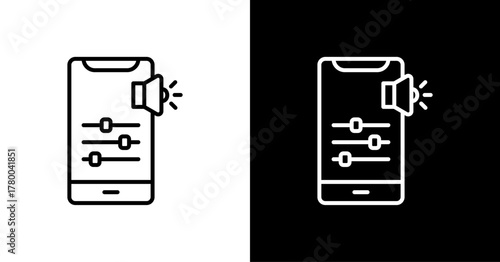 Skill Improvement White Icon Set Design