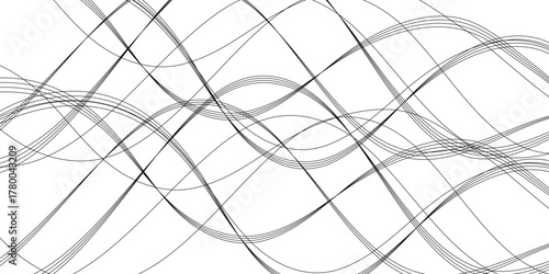 abstract creative wave lines design. flowing line for background, banner, poster.
