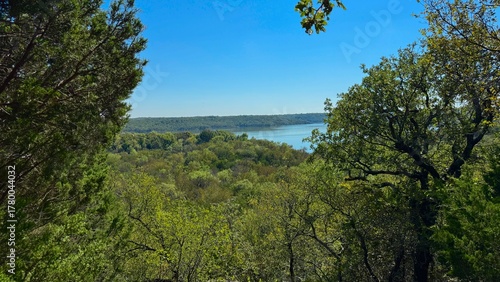 Fotografie Lake Mineral Wells State Park, located in Mineral Wells, Parker County, Texas