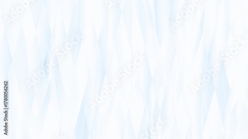 かなり白いクリスタルのウェーブのアブストラクト　ループ　縦