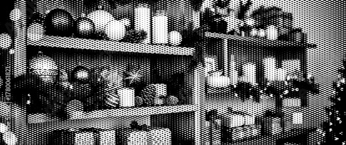 Old vintage wrought iron gate decoration in a wooden wall kitchen interior.