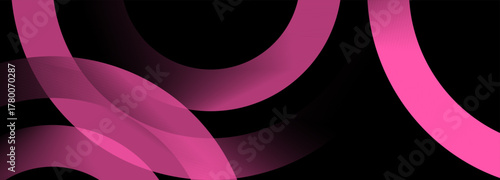Embrace a vibrant, modern aesthetic with this stunning pink gradient curve design, perfect for backgrounds, branding, and creative projects