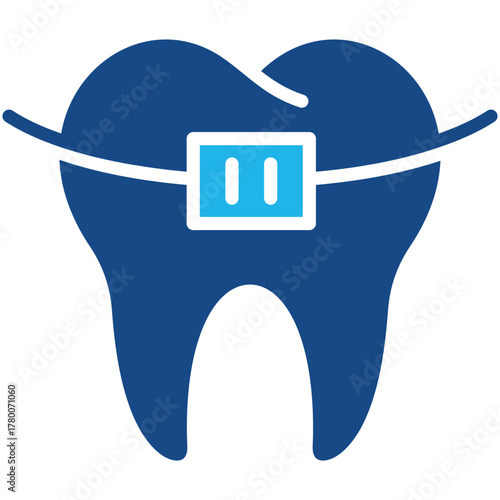 Braces Icon Element For Design