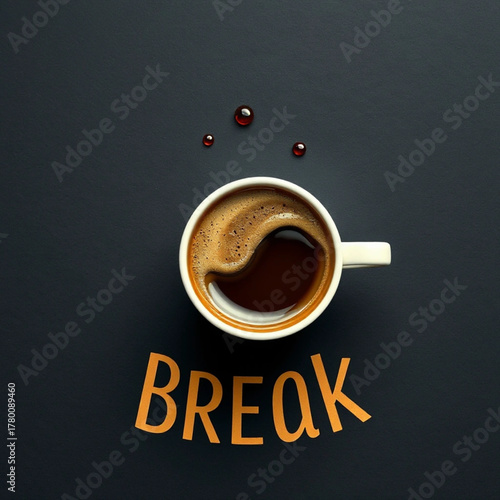 Enjoy a refreshing coffee break and recharge your mind and body with a delicious hot beverage
