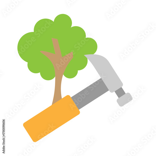 Develop Enviroment Vector Flat Icon Design