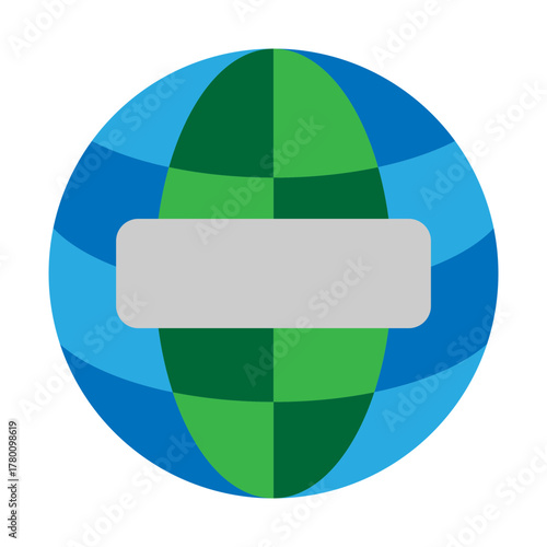 URL Symbol Vector Flat Icon Design