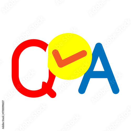 QA Approved Vector Flat Icon Design