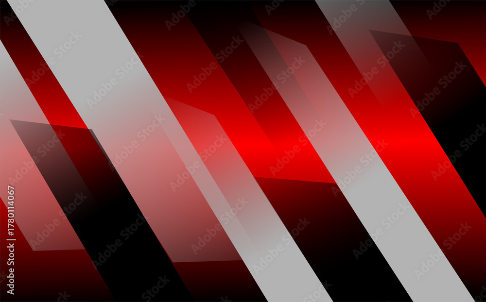 Obraz premium red and white striped background