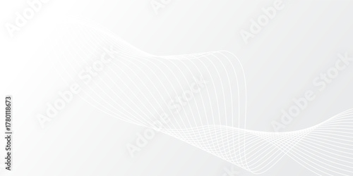 Silver background with white and gray colors. The background features smooth, flowing lines creating a soft, modern texture. top art