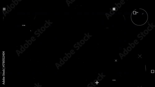 2d motion design animation background. Simple concept of animated elements for video overlays