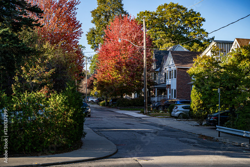 Photography View of The Beaches neighborhood in Toronto.