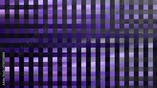 Abstract purple and black checkered pattern with a modern and stylish design