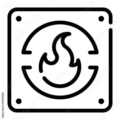 electricity line icon