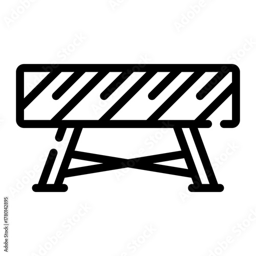 barrier line icon
