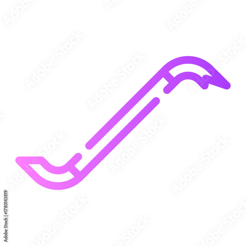 crowbar gradient icon