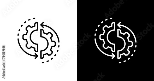 Problem  White Icon Set Design