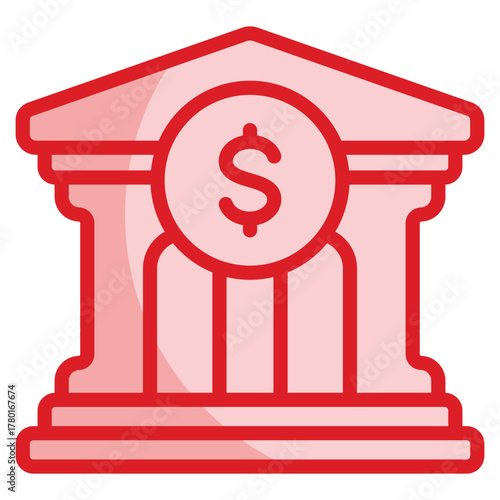 Bank Building Icon