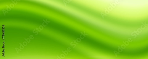 Matcha latte smooth gradient. Pistachio color blurred splash background. Green lime liquid wave wallpaper. Matcha tea drink abstract texture backdrop for promo, brochure, banner. Vector juicy fresh bg