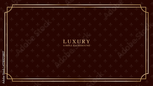 金色のラインをあしらった高級感のある背景