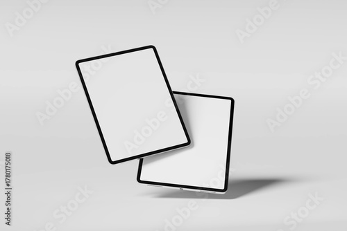 Bild auf Leinwand tablet pad pro tablet display screen gadget mobile device with digital pencil re