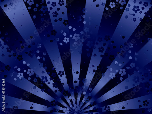 桜、後光、14紺B