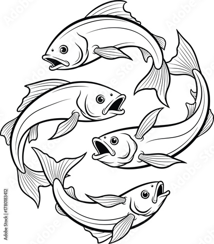 fish vector illustration