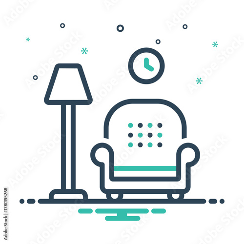 Mix icon for lounge area