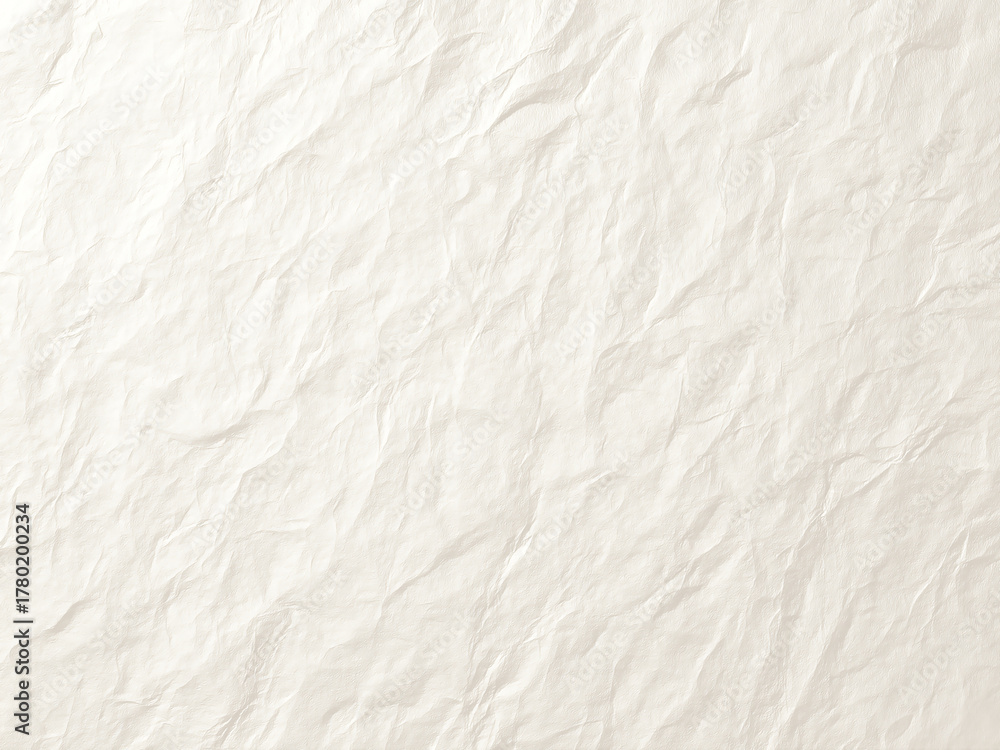 Obraz premium しわくちゃの和紙のテクスチャ背景