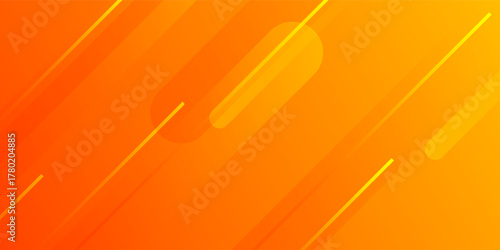 yellow dynamic abstract background. Modern lemon orange color. Can be used for posters, banners, web pages, headers, covers