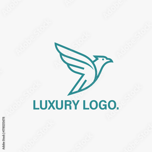 The logo is a Luxury embossed brand that focuses on simplicity, elegance, and ease of recognition.