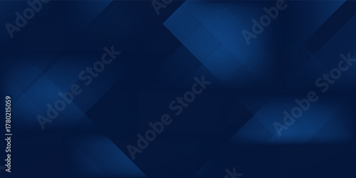Modern black dark navy blue silver abstract pattern background. Geometric shape art