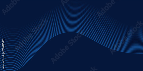 Modern black dark navy blue silver abstract pattern background vector